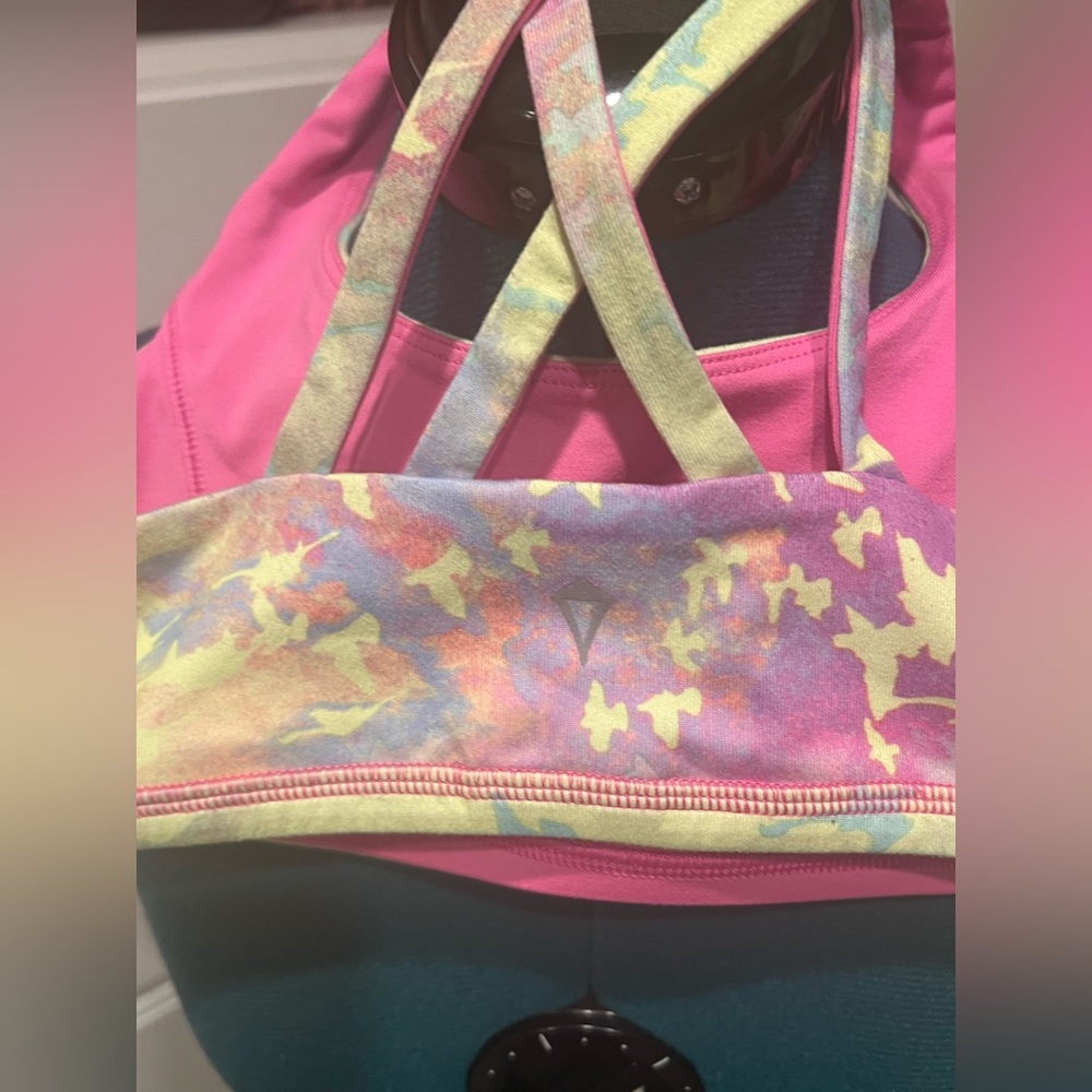Ivivva By Lululemon Revirsible Strappy Sports Bra Girls 12/14 pristine